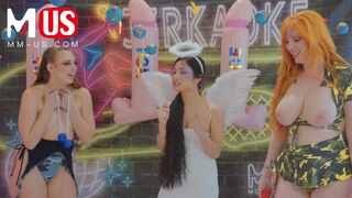 Lauren Phillips és Gia Derza vadul kényeztetik és hódítják egymást