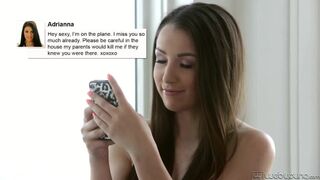 Aidra Fox és Lola Foxx tüzes tini leszbikus játéka