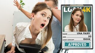 Rossz lány Una Fairy megbüntetve a hitelkezelő által