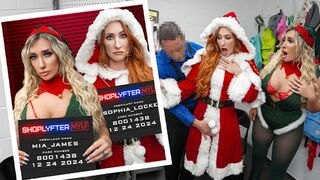 Mrs. Claus és csábító tündérsegédei elcsábítanak és szenvedélyesen megleckéztetnek