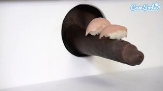 Nagymellű leszbikus milfök vad sushi glory hole kalandja bbc-vel és cuki ázsiai tinivel