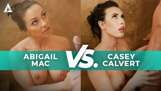 NURU MASSZÁZS - SZEXI CSATÁZÁS! Abigail Mac Ellen Casey Calvert