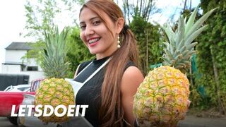 Forró utcai videó és vad szex Melissa Lujannal