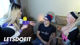 Szerencsés fickó végignyomja Celina Davist