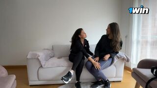 Bérleti díj leszbikus dugással a lakótársamnak